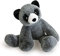 HISTOIRE D'OURS - Peluche Panda 40 cm Collection Sweety Mousse - Coloris Noir et Blanc - Dès la Naissance - Lavable à 30° - Cadeau Tendre pour Enfant - Pour les Câlins et le Sommeil - HO3012