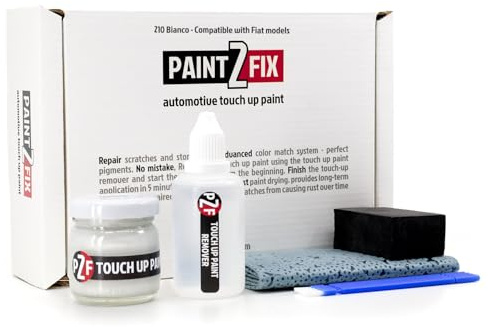 PAINT2FIX 210 Bianco Kratzerreparatur- und Ausbesserungslack-Set für Fiat
