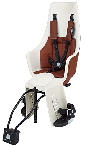 BOBIKE 8011100026 - Fahrradkinderrücksitz Exclusive Maxi Plus für Fahrräder mit 26“ bis 29“ Laufrädern geeignet für Kinder mit Rahmenverankerungin Farbe Zimtbraun