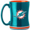 logobrands 617-C14RM: Miami Dolphins Reliefbecher, 400 ml
