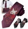 3 x japanische Anime-Fuchs-Krawatte für Cosplay, JK, für Herren und Damen, Kawaii-Zubehör, Requisiten, Kostüm für Hochzeit, Abschluss, Schule, Cosplay, Schwarz, 146x7cm