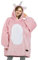 Catalonia Classy Übergroße Einhorn Sherpa Hoodie Decke, Flauschige Warme Kuscheldecke mit Ärmeln und Kapuze, Tragbare Decke zum Anziehen als Geschenkidee für Damen Herren Kinder