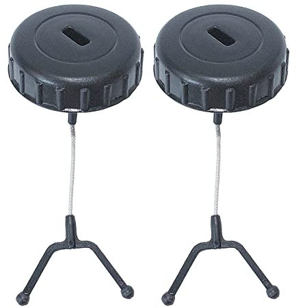 Gubeter Fuel Gas Cap Oil Cap Kit, für Stihl Ms170 Ms180 017 018 019T Ms190T Ms191T Kettensäge, 1130 350 0500