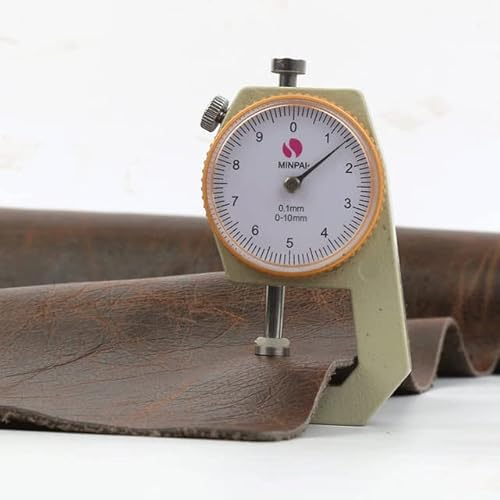 DUDSME Braunes Retro-Rindsleder, rohes Leder, Sofa, Möbel, Verfärbung, Hauptschicht, Öl, Wachs, echter Lederstoff