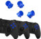 eXtremeRate ABXY Tasten für Xbox Elite Controller Serie 2 Core, Elite Serie 1 Ersatzteile, zweifarbige Aktionstasten für Xbox Series X/S, für Xbox One S/X Controller-Clear & Blue