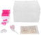 Acrylic Hamster Cage Transparent Single Layer House Castle with Feeding Basin, Ideal for Small Pets, to Assemble and Clean, and Long Lasting, Includes Feeding (Large)