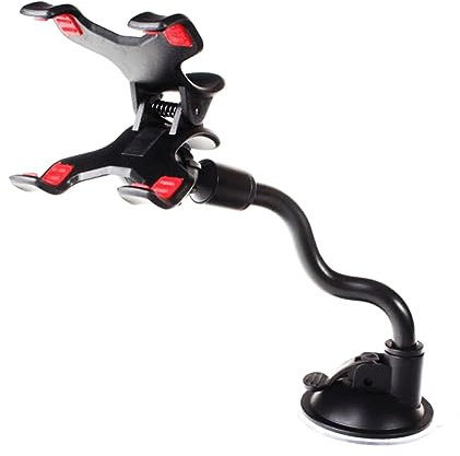 OKUMEYR Support Téléphone Voiture avec Bras Long Flexible Et Ventouse Puissante pour Pare-Brise Support pour Téléphones