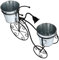 CAXUSD Supporto Per Piante Per Bici in Acciaio Inossidabile Porta Piante Fioriera Per Bici Design Creativo Per Decorazione Da Giardino