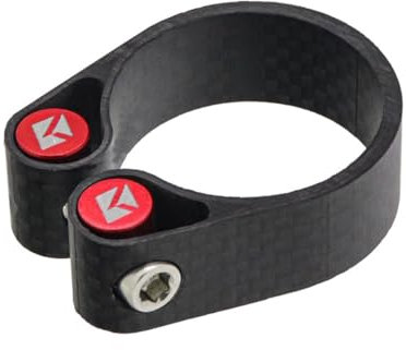 HOUSON T800 Carbon Fahrrad Sattelklemme, Sattelkloben 31.8mm, 34.9mm Sattelkloben für Fahrradsattel（34.9mm）