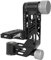 360° Panoramic Gimbal Tripod Head Heavy Duty 55LB Load, Arca Style Quick Release Plate with 100mm Height Adjustment, Bubble Level for DSLR Camera Telephoto Lens