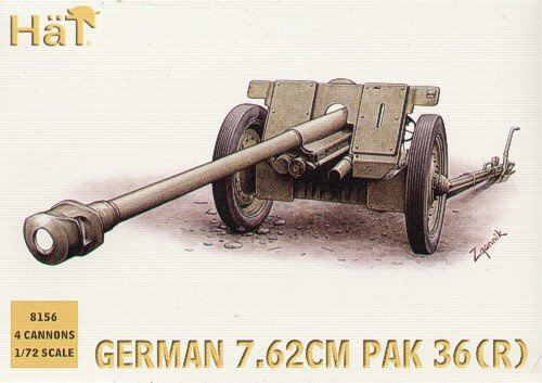 FALLER HäT 8156 - German Pak 36(R) Anti-Tank Gun 7,62 cm