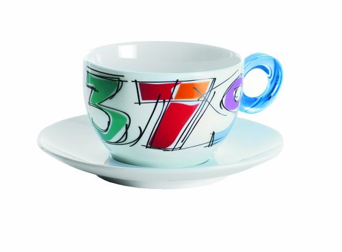 Fratelli Guzzini Spa G2726,00/52-Set di Tazza e piattino