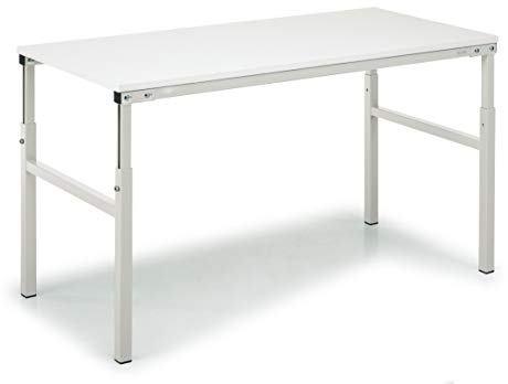 TP-Arbeitstisch, BXT 700x500 mm, ESD, lichtgrau