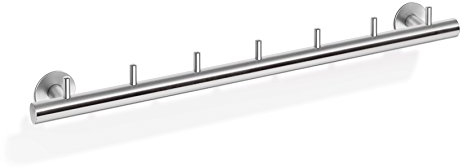 ZACK 50673 ALTRO Garderobe, 7 Haken, Edelstahl matt
