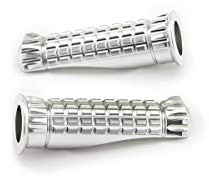 Puig 9192P Footpegs CNC machined aluminium, Silver