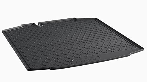Gledring Rubbasol (Gummi) Kofferraumwanne passgenau | kompatibel mit Seat Toledo & Skoda Rapid Limousine 2012- (Tiefe Ladeboden)