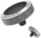 JJC Pulsante di Rilascio Dell'otturatore per Fujifilm Fuji X Half X100VI X100V X100F X-T20 X-T4 X-T3 X-T2 X-T30 X-PRO3 X-PRO2 X-E5 X-E4 X-E3 X-PRO1 X-T10 X100 X100S X-E2S X30 X20 X10, Grigio + Nero