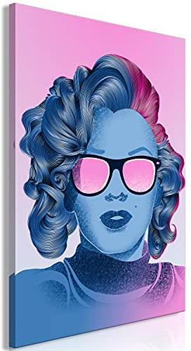 murando - Bilder Pop art 20x30 cm Vlies Leinwandbild 1 tlg Kunstdruck modern Wandbilder Wanddekoration Design Wand Bild - Marilyn Monroe h-A-0148-b-a