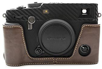 kinokoo Kameratasche für Fuji X-Pro 3 Bottom Case Grip Case für Fujifilm X-Pro3 (Kaffee)