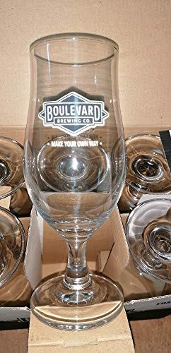LOT DE 6 VERRES 25 CL BIERE BOULEVARD BREWING CO - NEUF