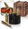 Whiskey Gift Sets for Men, Jack Daniels Presents for Men, Unusual for Dad Daddy Grandad Grandpa Him, Cool Gadgets for Husband, Stainless Steel Bullet Whisky Chilling Rocks