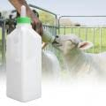 850 Ml Kälberflasche mit Griff, Kunststoff-Kälbermilchflasche, Weiß, Bauernhof, Tiere, Kälber, Wasser, Milch, Silikondüse, Flasche für Schafe, Lämmer, Ferkel, Vieh