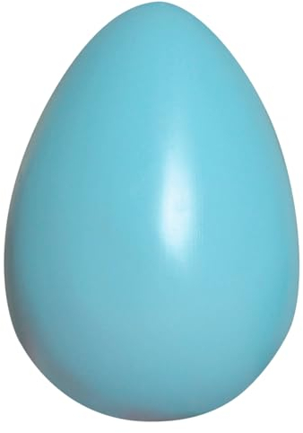 Deco Woerner Ostereier aus Kunststoff 30 cm Blau Osterdeko Ostereier Kunststoffeier