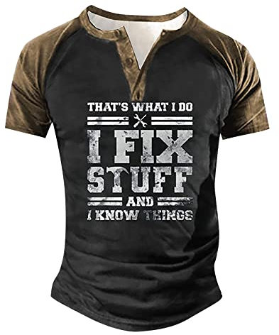 KONG JIMFAN Poloshirt Herren Slim Fit Langarm Tshirt Herren Print Herren Low Top Sport Oberteil Herren Fitness V Neck Pullover Men Pullover Herren Star Herren Laufshirt Blau Shirt Herren 3