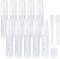 Apstaqeoo 10Pcs, 5Ml Empty Glass Spray Bottles with Scale - Clear Mini Sample Perfume Atomizer Vial Travel Bottles Set with Fine Mist Sprayer & Clear Dust Cap Perfect for Fragrance, Essential Oils