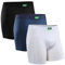 DANISH ENDURANCE Lot de 6 Boxers en Coton Bio Ultra Doux et Respirants, Confortables, Caleçons Homme