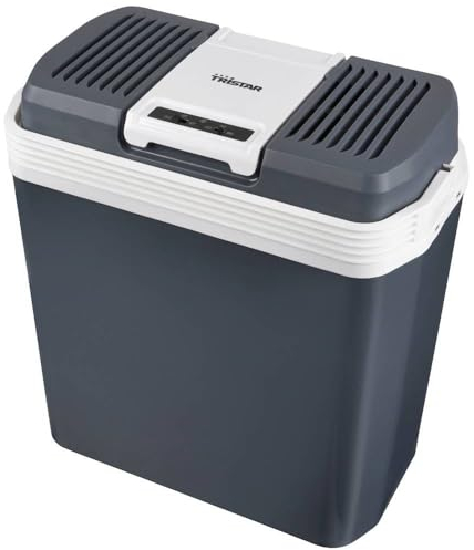 Tristar Thermoelektrische Kühlbox - 20 L - Ideal für Camping und Lange Reisen - 12- und 230-V-Steckdosen - 2 Modi - Kühlt & wärmt - KB-7520