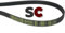 SC Solocorreas - Courroie sèche-linge 8EPH 1991 (144003205) / EL 1991 H6 / EL 1991 H8