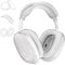 Aircawin Schutzhülle für AirPods Max, transparent, glitzernd, 3-in-1, transparent, weiche TPU-Ohrmuschel-Schutz, Ohrpolster, Kopfband-Hülle für Airpods Max, Kopfhörerzubehör, Glitzer