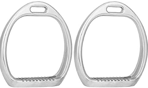 HELEVIA 1 Paar Leichte Steigbügelpolster aus Aluminium, Reitsport-Reitsattel