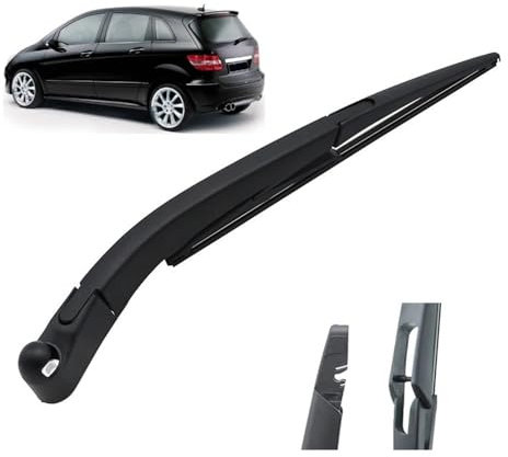 Limpiaparabrisas Trasero 12; Kit de Brazo y escobilla de limpiaparabrisas para Mercedes-Benz Clase B B200 W245 2005-2011 Parabrisas Ventana