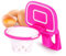 Egg Yolk and White Separator – Basketball Hoop Shape Plastic Egg Separator for Efficient Separation of Egg Whites and Yolks, Kitchen Gadget for Baking and Cooking (Rose Red)