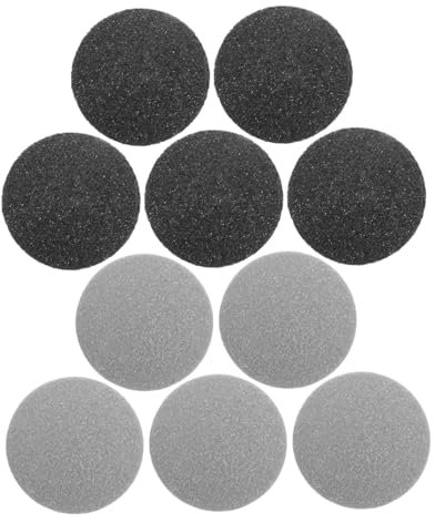 Healeved 10pcs Electric Foot File Pedicure Machine Replacement Roller Foot Callus Remover