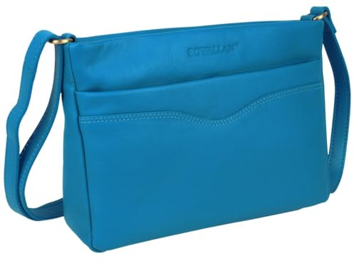 Rowallan of Scotland Ladies Leather Compact Cross Body Bag