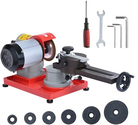 Circular Saw Blade Sharpener 370W Sharpening Machine 3600RPM 5Inch Wheel Rotary Mill Polisher Carbide Tipped,Flexible Control