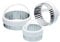 KitchenCraft - Emporte-Pièces Ondulés, Acier Inoxydable, Poignée en Plastique, Lot de 3