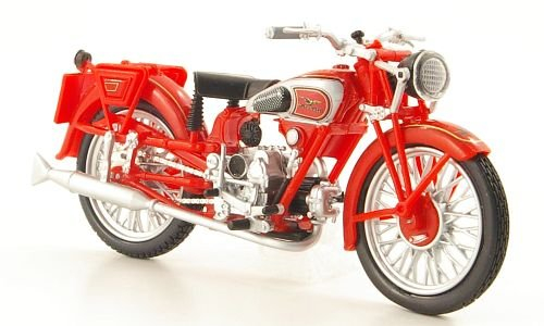 Moto Guzzi Airone 250, rot, Modellauto, Fertigmodell, MCW-SC46 1:24