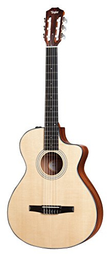Taylor 312ce-N Nylon String Grand Concert, Sapele