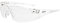 Bollé Safety 253-RH-40070 Rush Safety Eyewear with Rimless Frame and Clear Anti-Fog/Anti-Scratch Lens