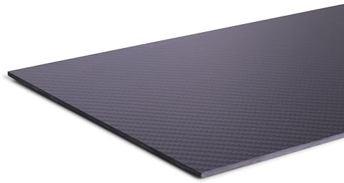 ACER Racing Láminas de Fibra de Carbono 100% 3K (200X300X2Mm)