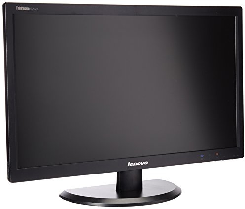 Lenovo 60B0HAR1US ThinkVision E2323 23'' 1080p Full HD LED-Backlit LCD Monitor, Black