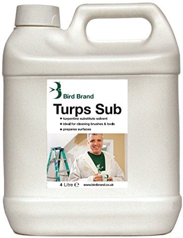 Bird Brand Turpentine Substitute Solvent Cleaner 4 Litre