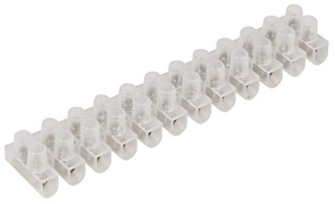 McVoice Morsettiera, 12 Poli, 2,5 mm²/3 a, Trasparente