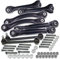 ATEC Germany Querlenkerset 2x Querlenker Hinterachse hinten unten vorne, 2x Querlenker Hinterachse hinten oben vorne, 2x Sturzstrebe, 2x Spurstange Hinterachse + Anbaumaterial