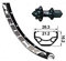 XLC Winora XLC H-Rad 26x1.9 XLC 6-Loch..sz SSP 32L