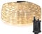 Lepro Outdoor Rope Lights Mains Powered, Connectable, 10m/33ft 240 LED Outdoor Garden Lights Plug in, Bright Warm White, Waterproof 10mm Thick Rope Lighting for Garden, Patio, Tree, Pathway, Christmas